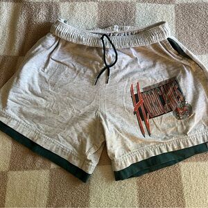 Vintage Miami Hurricane Shorts